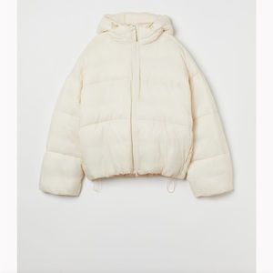 100% Animal Free H&M Vegan oversized Flower-Down Puffer